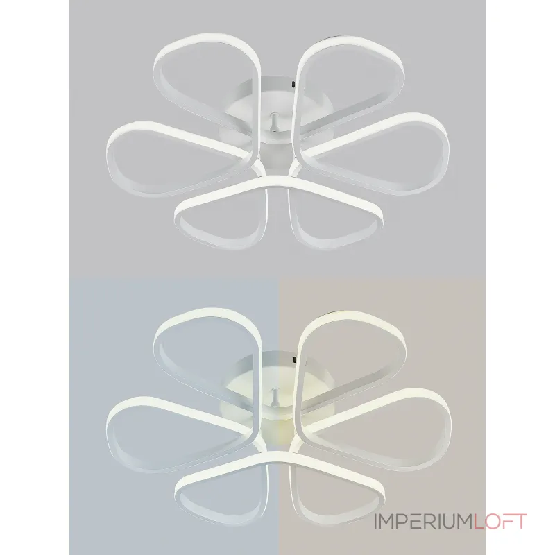 Потолочная люстра Natali Kovaltseva Cobra LED LAMPS 81121/7C