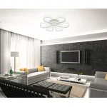 Потолочная люстра Natali Kovaltseva Cobra LED LAMPS 81121/7C