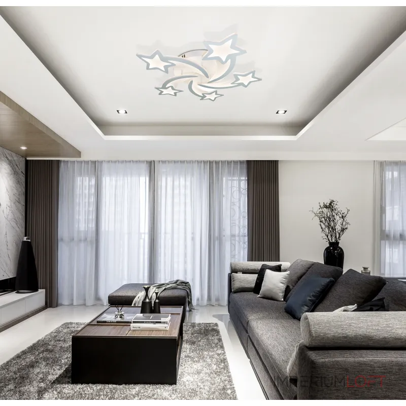 Потолочная люстра Natali Kovaltseva Smart Home LED LAMPS 81213 Потолочная люстра Natali Kovaltseva Smart Home LED LAMPS 81213