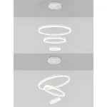 Подвесная люстра Natali Kovaltseva Oreol LED LAMPS 81277