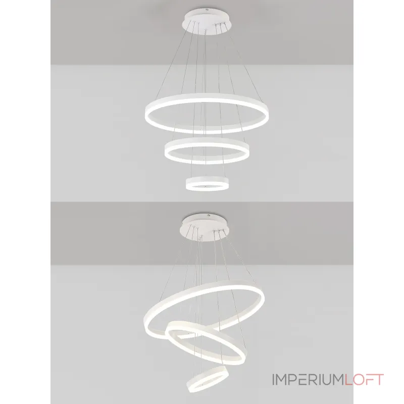 Подвесная люстра Natali Kovaltseva Oreol LED LAMPS 81277