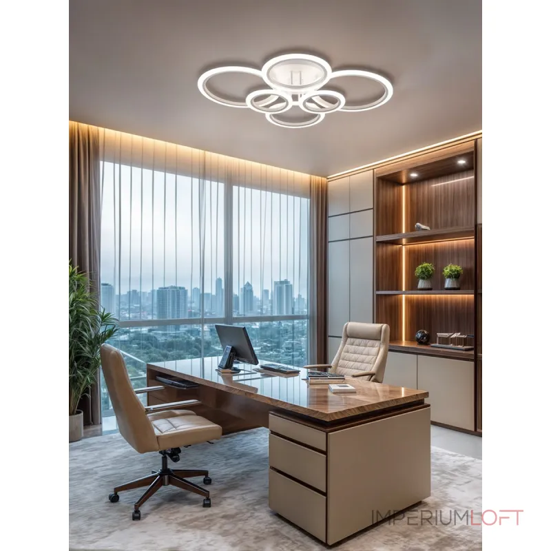 Потолочная люстра Natali Kovaltseva Home LED SMART 84000 Потолочная люстра Natali Kovaltseva Home LED SMART 84000