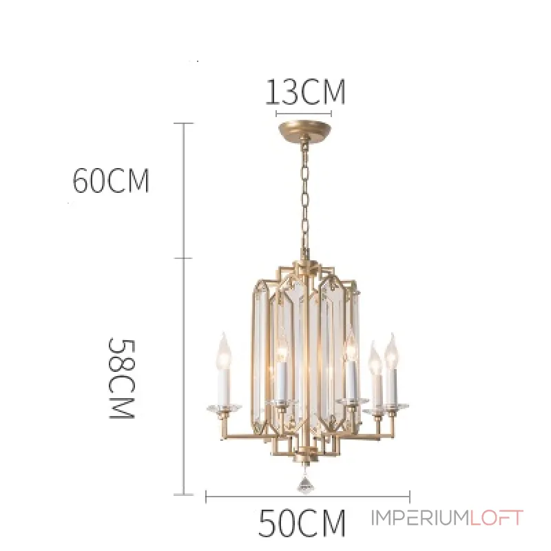 Подвесная люстра Phube 8 lamps