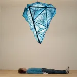 Подвесная люстра Aqua Creations Lighting Diamond S Синий