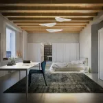 Подвесной светильник с одним плафоном ADELIN L1 от ImperiumLoft