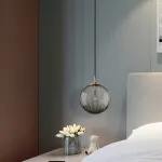 Подвесной светильник ASKA D150 Purple от ImperiumLoft