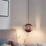 Подвесной светильник ASKA D150 Purple от ImperiumLoft