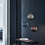 Подвесной светильник ASKA D150 Purple от ImperiumLoft