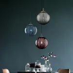 Подвесной светильник ASKA D150 Purple от ImperiumLoft