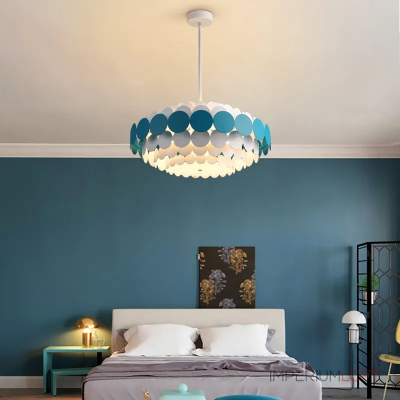 Люстра на штанге ASOLA D60 Red by ImperiumLoft от ImperiumLoft