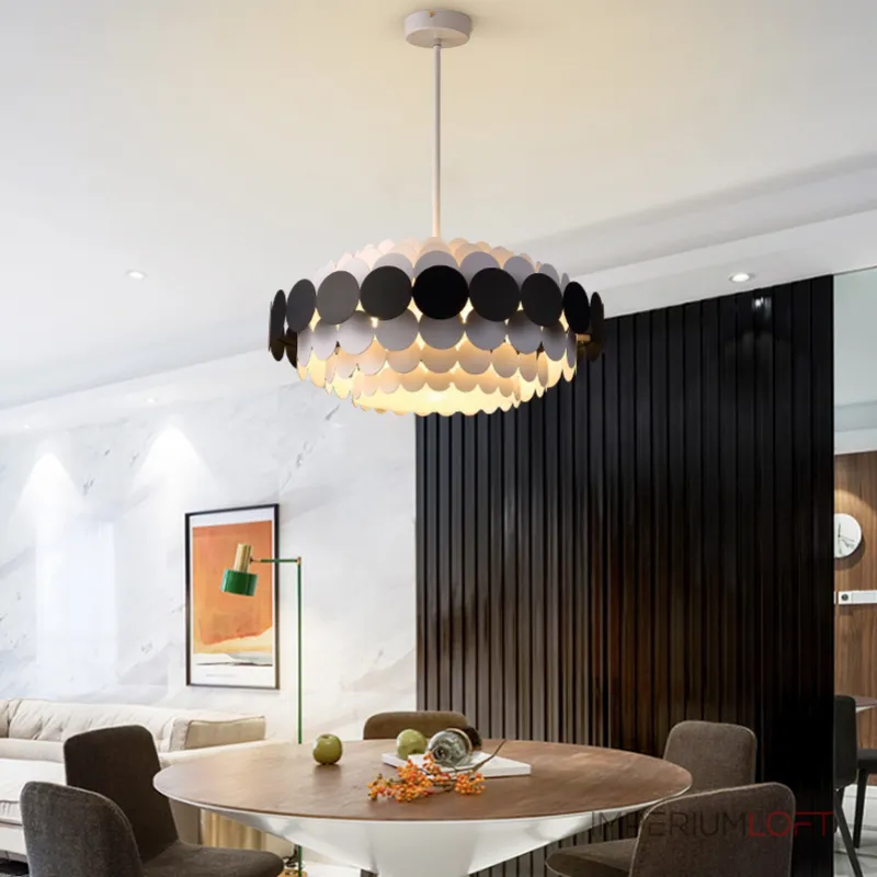 Люстра на штанге ASOLA D60 Red by ImperiumLoft от ImperiumLoft