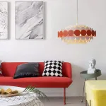 Люстра на штанге ASOLA D60 Red by ImperiumLoft от ImperiumLoft