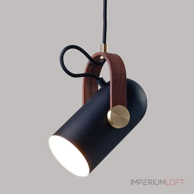 Подвесной светильник BULLET WOOD от ImperiumLoft