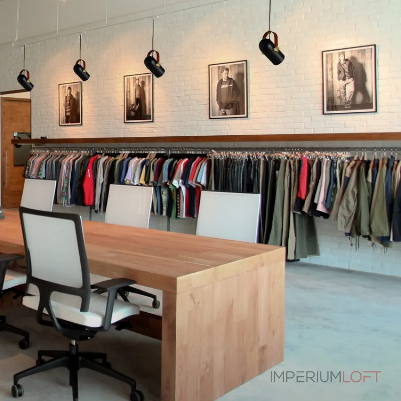 Подвесной светильник BULLET WOOD от ImperiumLoft