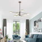 Люстра на штанге DRAMMEN D120 Black от ImperiumLoft