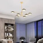 Люстра на штанге DRAMMEN D120 Black от ImperiumLoft