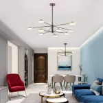 Люстра на штанге DRAMMEN D120 Black от ImperiumLoft