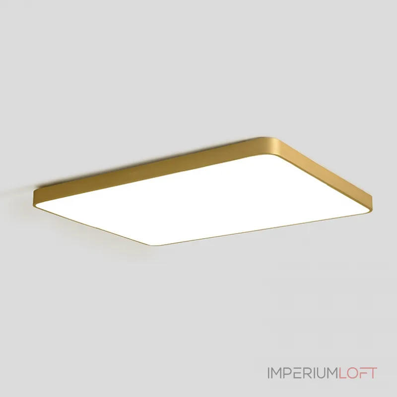 Потолочный светильник FLIMS L30 Square Brass от ImperiumLoft