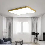 Потолочный светильник FLIMS L30 Square Brass от ImperiumLoft