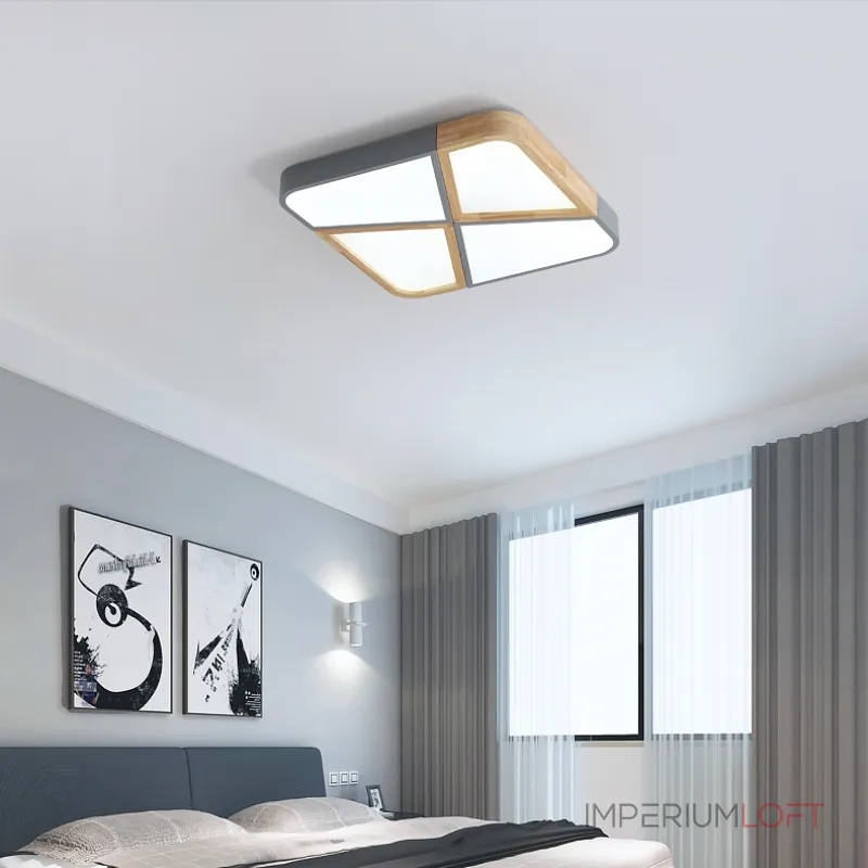 Потолочный светильник FUST TWO B White от ImperiumLoft