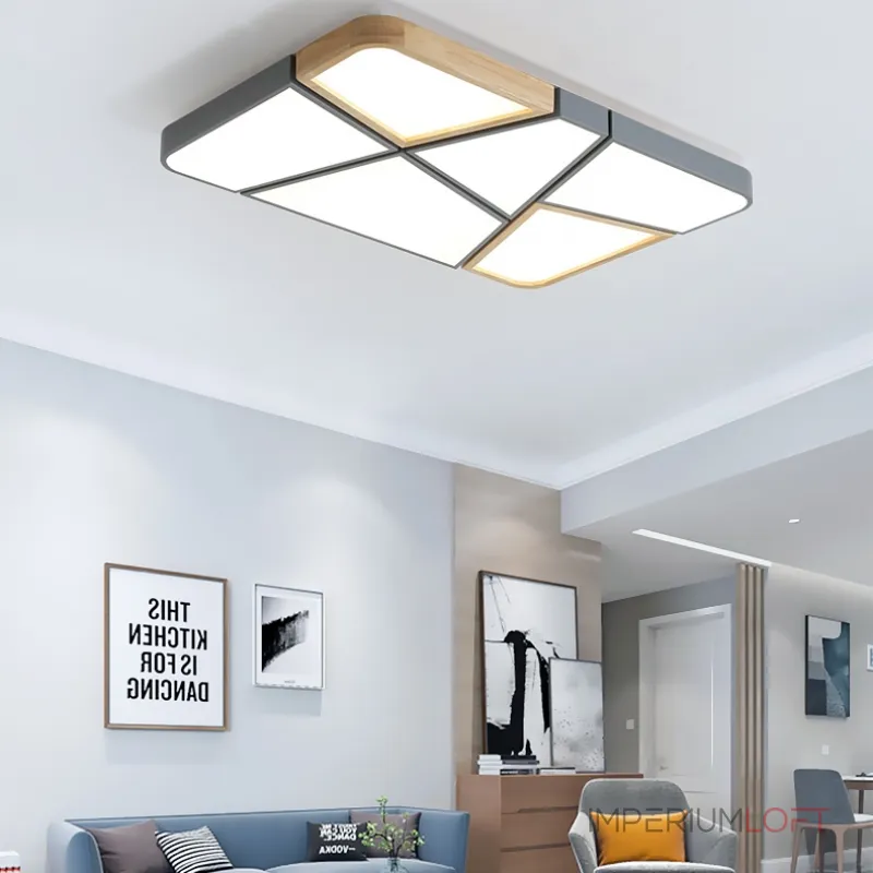 Потолочный светильник FUST TWO B White от ImperiumLoft