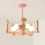 Люстра на штанге GIRAFFE Star Green