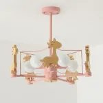 Люстра на штанге GIRAFFE Star Green