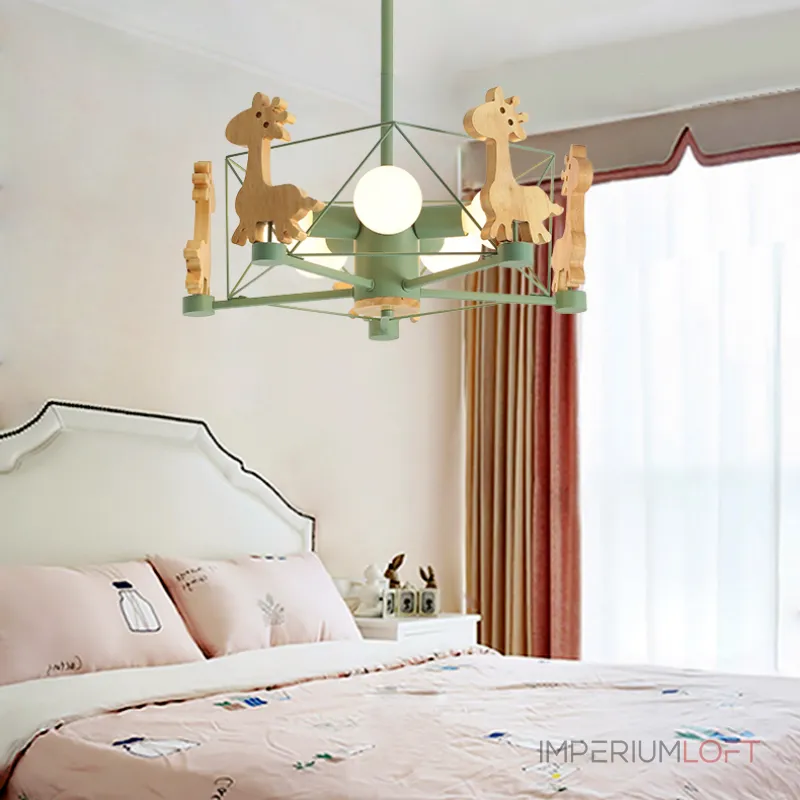 Люстра на штанге GIRAFFE Star Green Люстра на штанге GIRAFFE Star Green