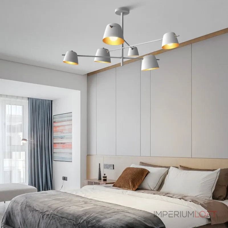 Люстра на штанге GODA Black