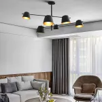 Люстра на штанге GODA Black