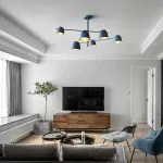 Люстра на штанге GODA Black