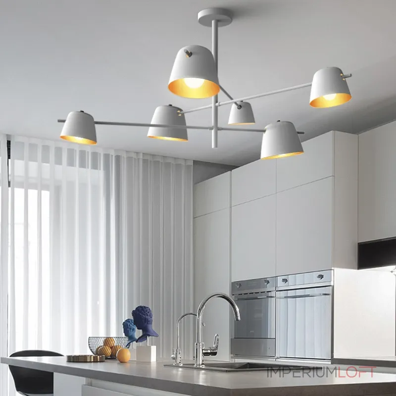 Люстра на штанге GODA Black