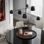 Люстра на штанге GODA Black