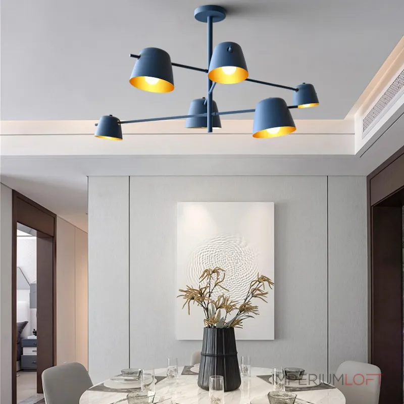 Люстра на штанге GODA Black