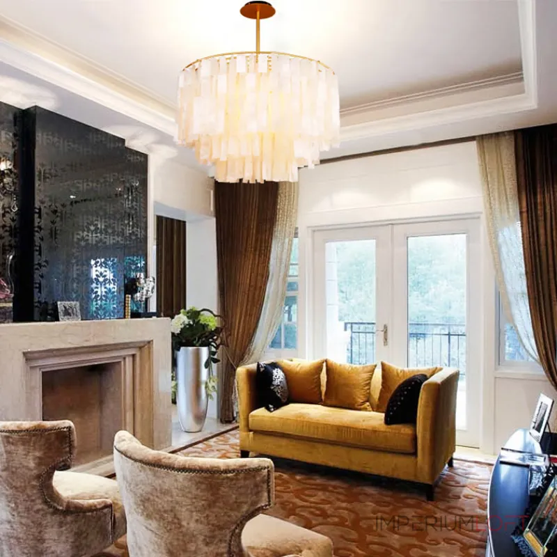 Люстра на штанге HARBOUR D50 Gold