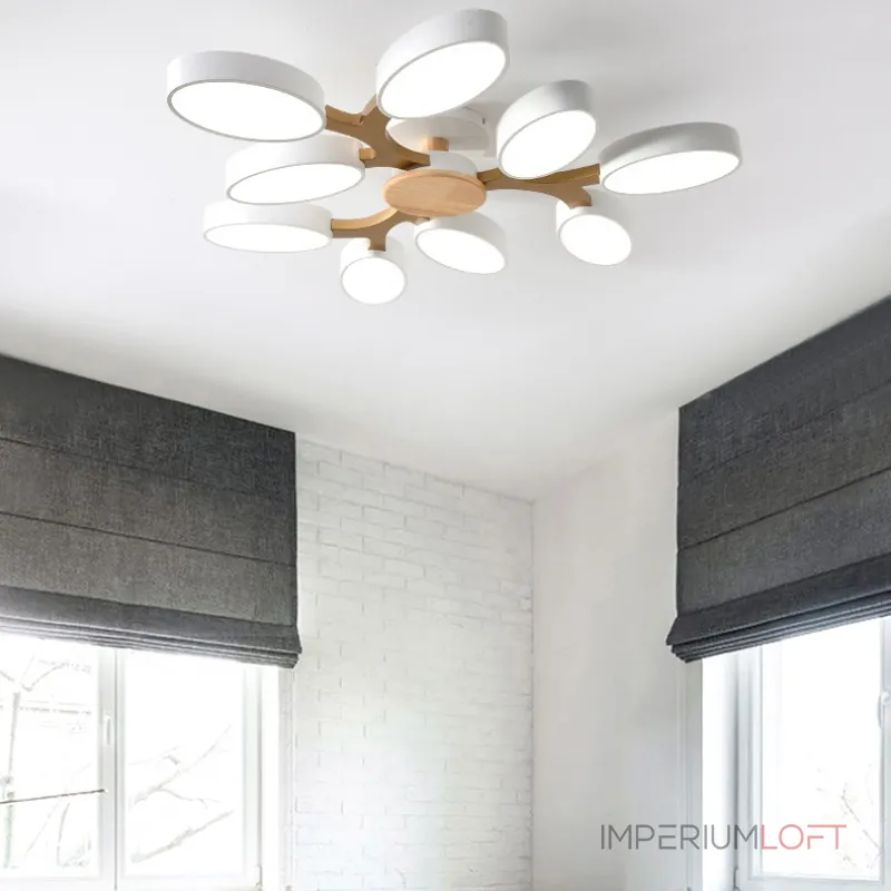 Потолочная люстра INGALIS L94 Gray