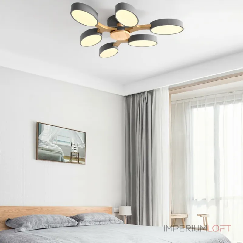 Потолочная люстра INGALIS L94 Gray