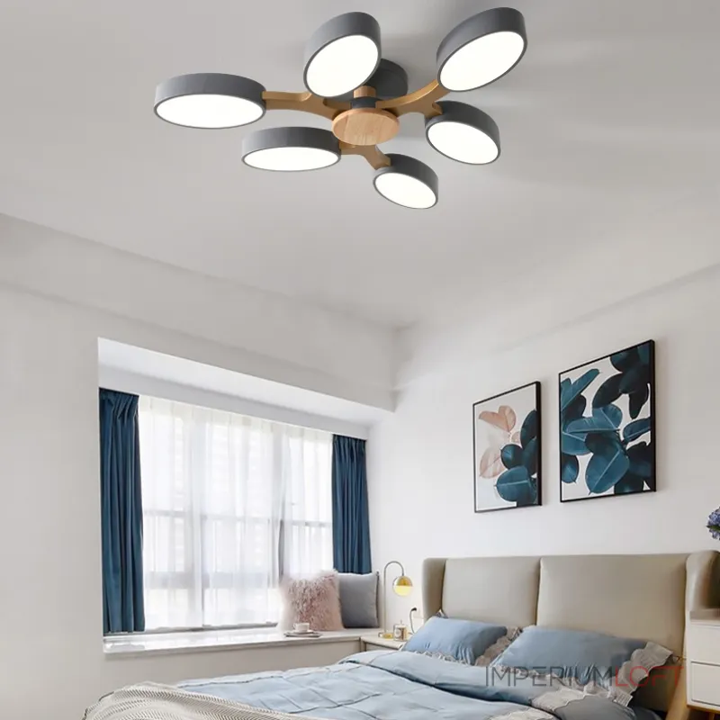 Потолочная люстра INGALIS L94 Gray