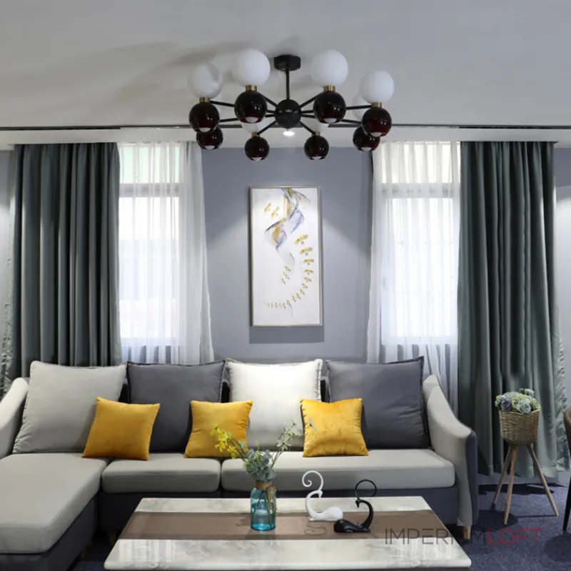 Потолочная люстра LAVINIA 6 (3+3)