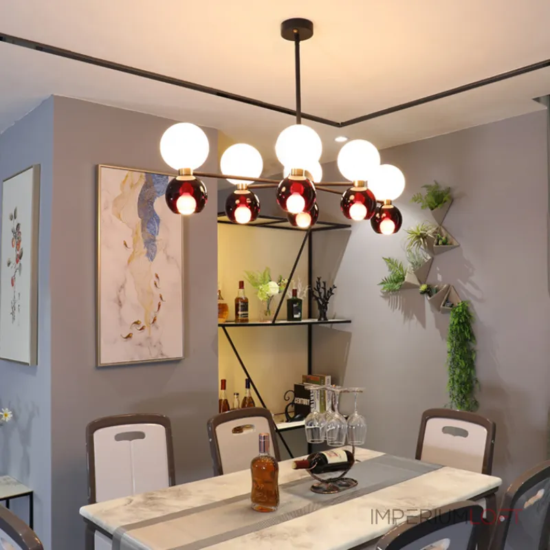 Потолочная люстра LAVINIA 6 (3+3)