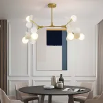 Люстра на штанге Light of MATISSE M L95 White от ImperiumLoft