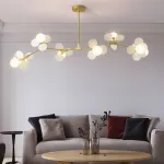 Люстра на штанге Light of MATISSE M L95 White от ImperiumLoft