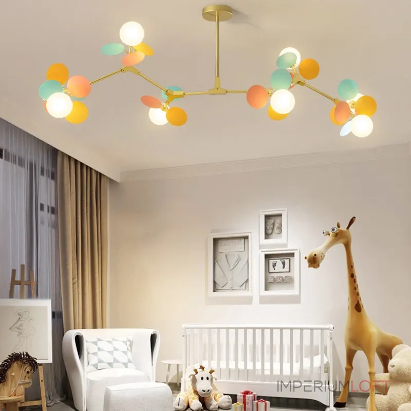 Люстра на штанге Light of MATISSE M L95 White от ImperiumLoft