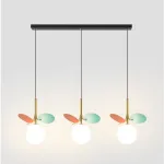 Подвесной светильник Light of MATISSE TRIO Multicolor / Black plank от ImperiumLoft