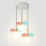 Подвесной светильник Light of MATISSE TRIO White / White disc от ImperiumLoft