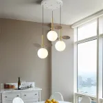 Подвесной светильник Light of MATISSE TRIO White / White plank от ImperiumLoft