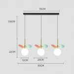 Подвесной светильник Light of MATISSE TRIO White / White plank от ImperiumLoft