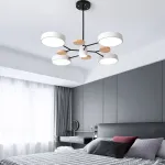 Люстра на штанге MEADE 4 lamps Grey от ImperiumLoft