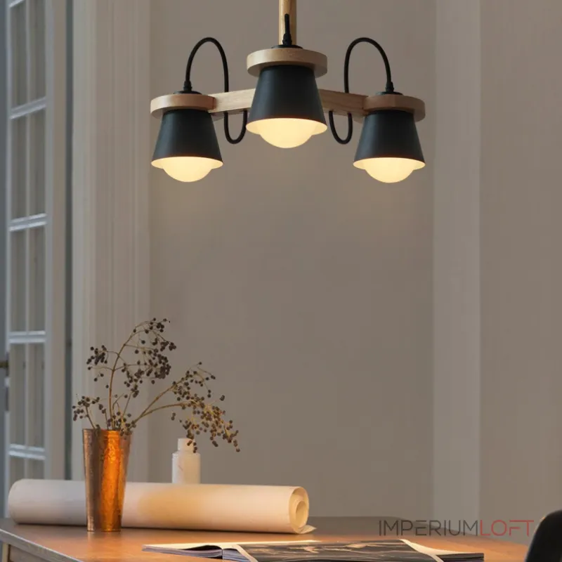 Люстра на штанге NATURA B4 White