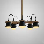 Люстра на штанге NATURA B5 Black